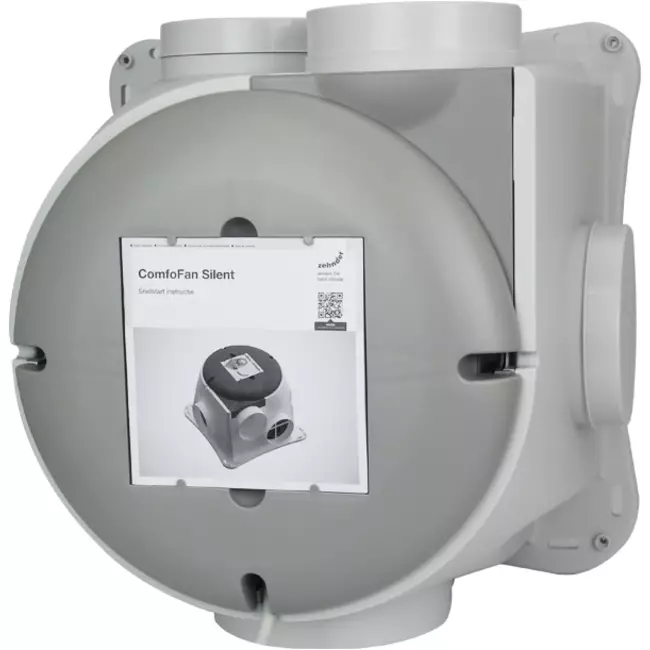 Zehnder ComfoFan Silent 460 m³/h – stik med jordforbindelse
