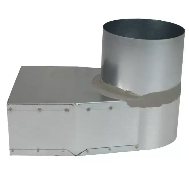 Lepe-hjørnestykke 170x80 mm til diameter 125 mm