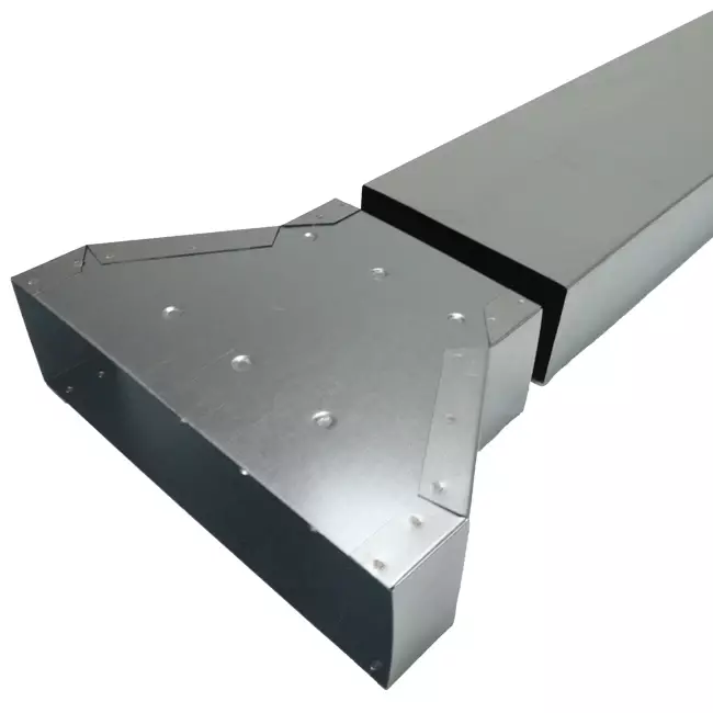 Adapter 300x80 mm til 170x80 mm til kanalføring