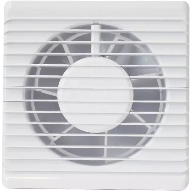 Badeværelsesventilator Ø 100 mm hvid – energy planet 100 PS