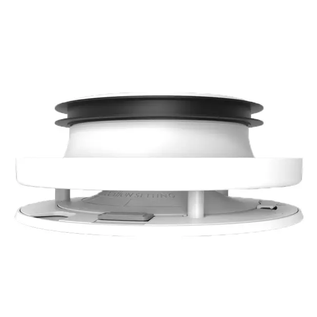 Vent-Axia Uniflexplus RV 100 mm justerbar til- og afløbsventil - hvid