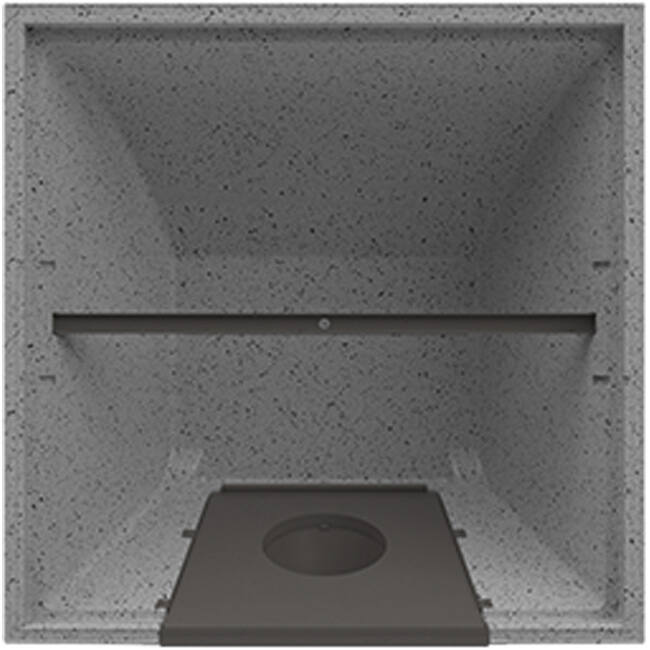 EPS-plenum isoleret 590x590 Ø 250 mm