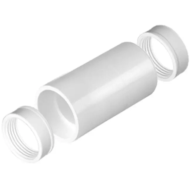 Tilslutningsmuffe af plast Ø 20 mm