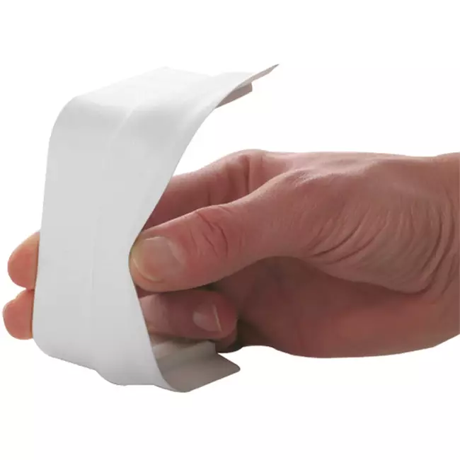 Climaplus-klimaanlæg Soft connector 90x65mm RAL 9010 HVID