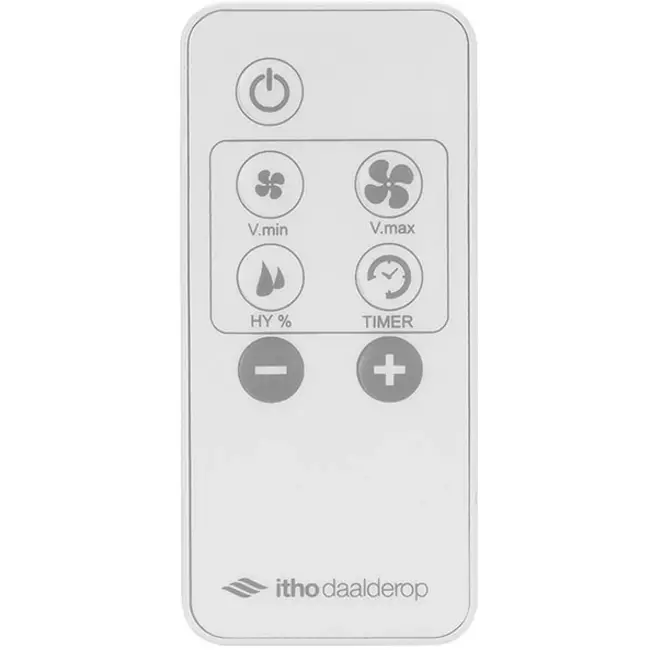Badeværelsesventilator Ø 100 mm – hvid med timer, fugtsensor og fjernbetjening BTV-ssst Supreme