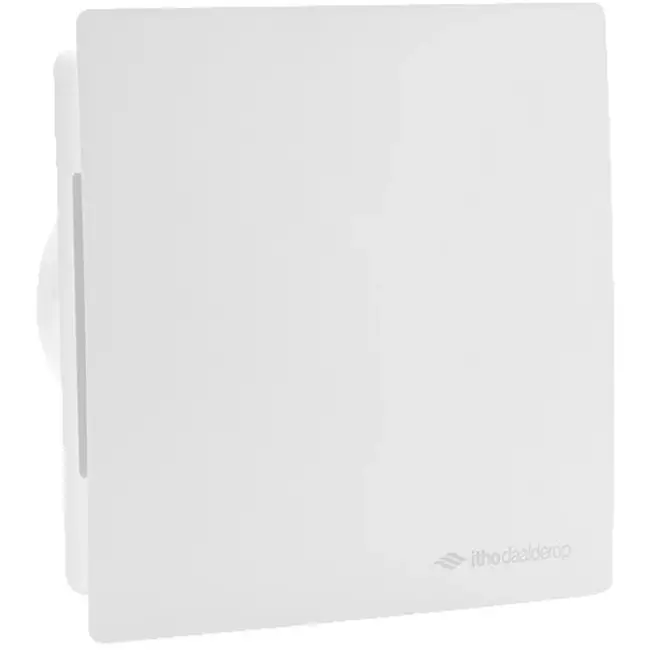 Badeværelsesventilator Ø 100 mm – hvid med timer, fugtsensor og fjernbetjening BTV-ssst Supreme