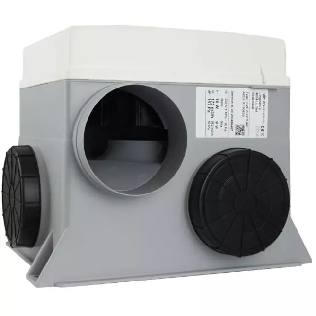 Itho Daalderop CVE-S ECO High Performance Package HE 415 m³/t + fugtighedssensor + RFT-N Auto control + 4 ventiler - euro plug