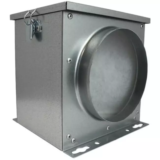 Ruck® luftfilterboks med fibermåtte-filter diameter 160 - FV 160
