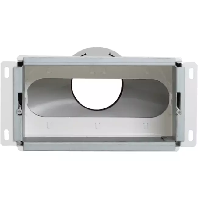 UniflexPlus vægmanifold med bagtilslutning 1x Ø 90 mm