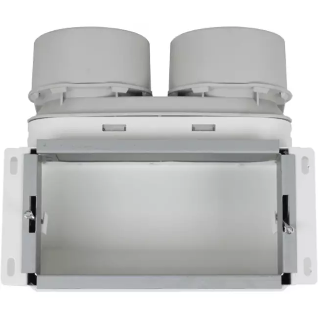 UniflexPlus vægmanifold med toptilslutning 2x Ø 90 mm