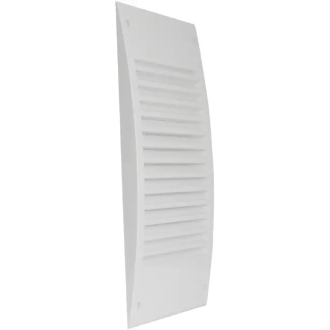 Vægrist 300x140 mm hvid - N30