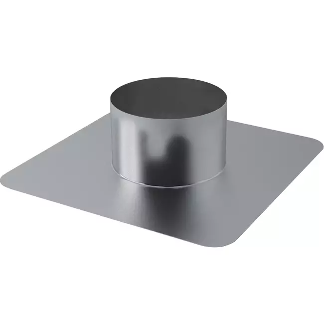 Thermoduct-klæbeplade i aluminium til tagkanaler med en diameter på 250 mm - 21 grader
