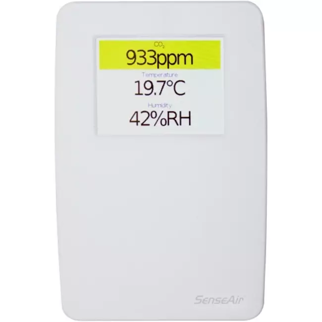 Senseair tSENSE CO2 – temperatur- og fugtighedsmåler med 0-10V udgangssignal