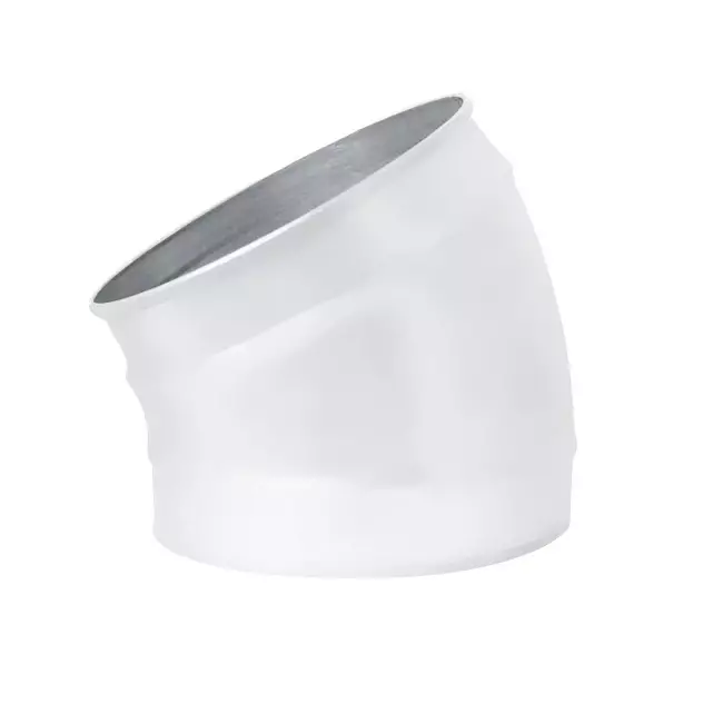 Spiro-bøjning 315 mm 30 grader (sendz. zinkbelagt) RAL9010