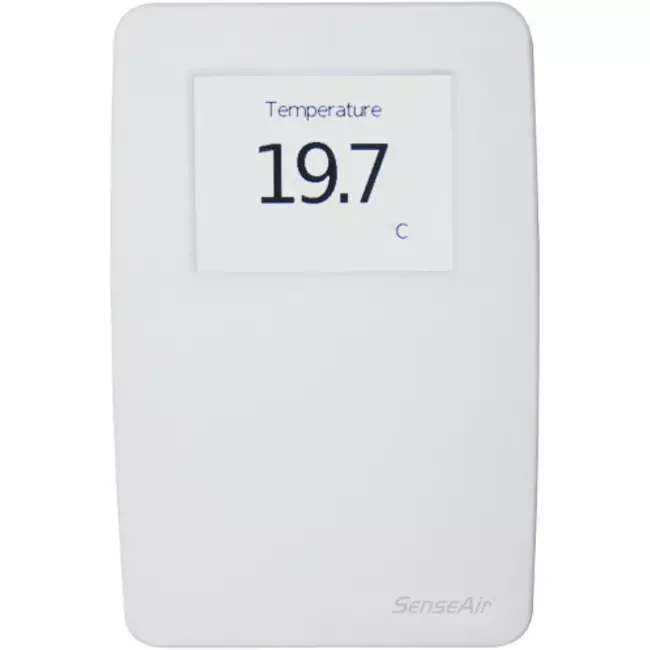 Senseair tSENSE CO2 – temperatur- og fugtighedsmåler med 0-10V udgangssignal