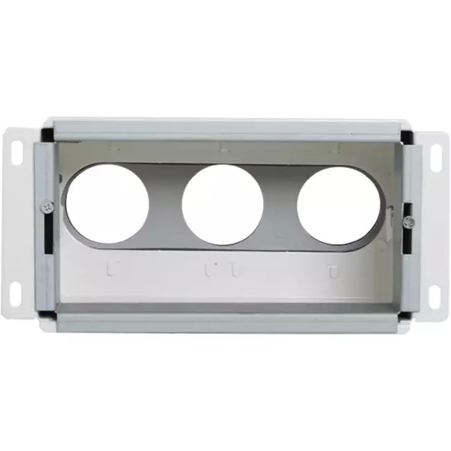 Vent-Axia Uniflexplus vægkollektor med bagtilslutning, isoleret 3 x Ø69mm til flad kanal 200 x 100mm