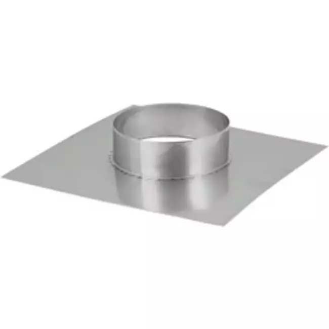 Dækplade diameter 500 mm med opkant I304 (D0.6)