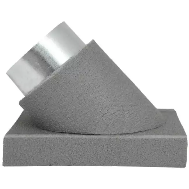 Thermoduct 90 graders gren 80 mm