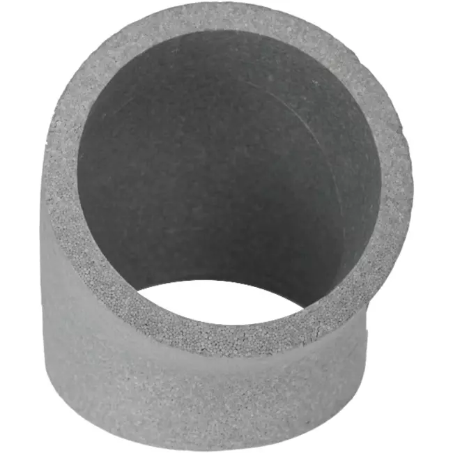Isoleret bøjning EPS 45° diameter 200 mm