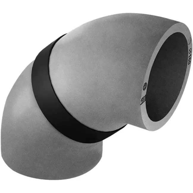 Isoleret bøjning EPS 45° diameter 200 mm
