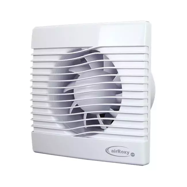 Badeværelsesventilator i hvid – Ø 150 mm (pRim150S)
