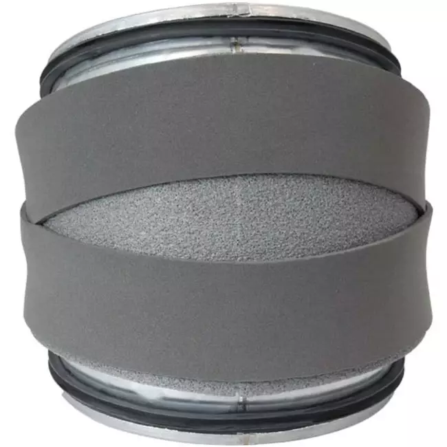 Thermoduct 13 mm bøjningsdiameter 250 mm 30 grader isoleret