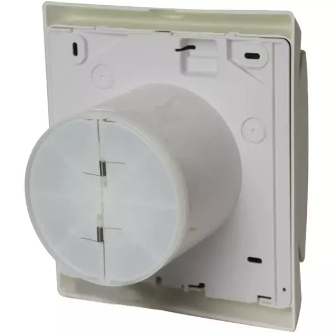 Itho Daalderop badeværelsesudsugning Ø 100 mm – hvid med timer og fugtsensor BTV-N203 HT