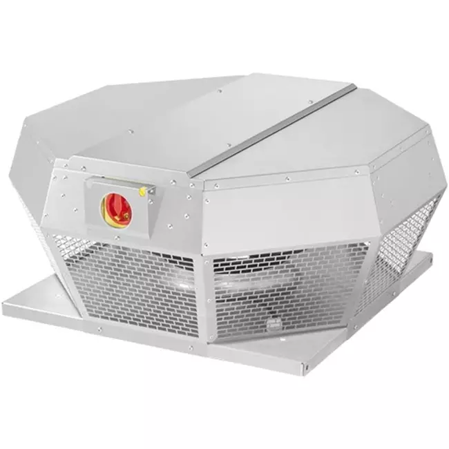 Vandret tagventilator af metal - DHA 190 EC O R 01