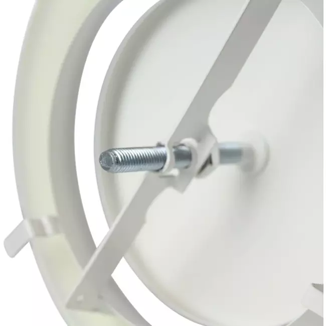 Ventilationsudsugningsventiler metal Ø 200 mm RAL 9010h RAL 9010 fjederclips- DVSC200