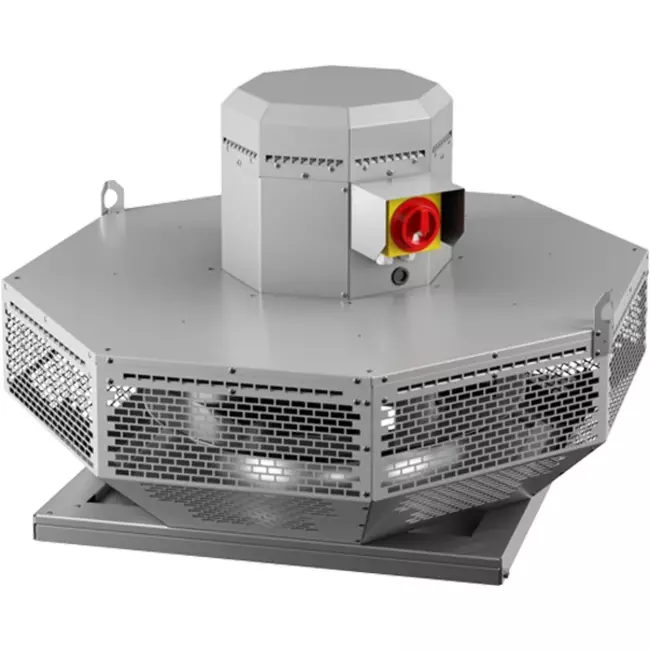 Vandret tagventilator i metal – DHL 560 D4 RK 01