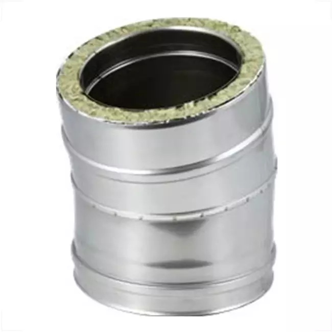 DW diameter 350 mm (350/400) bøjning 15 gr I316L/I304 (D0,5/0,6)