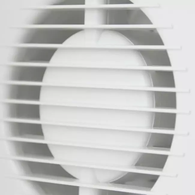 Rund badeværelsesventilator Ø 100 mm timer og fugtsensor – EA100HT