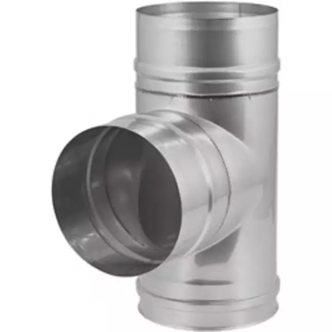 EW-diameter 100 mm T-stykke 90 gr I316L (D0.5)