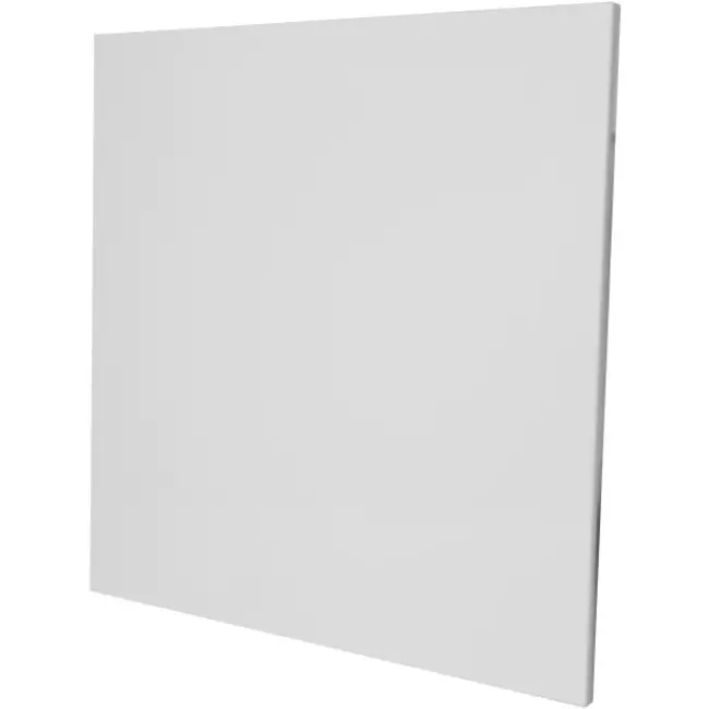 Badeværelsesventilator Ø 100 mm – frontpanel i blank hvid plast