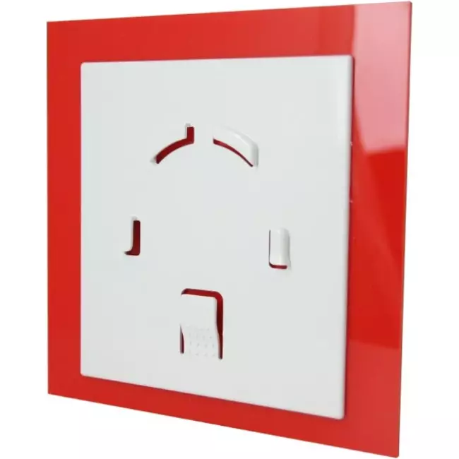 Front dRim kunststof rood (01-163)