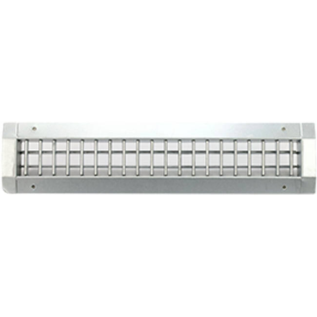 Dobbelt justerbart kanalgitter 825x225 mm til kanal 630 til 1400 mm - DGS-DB825x225