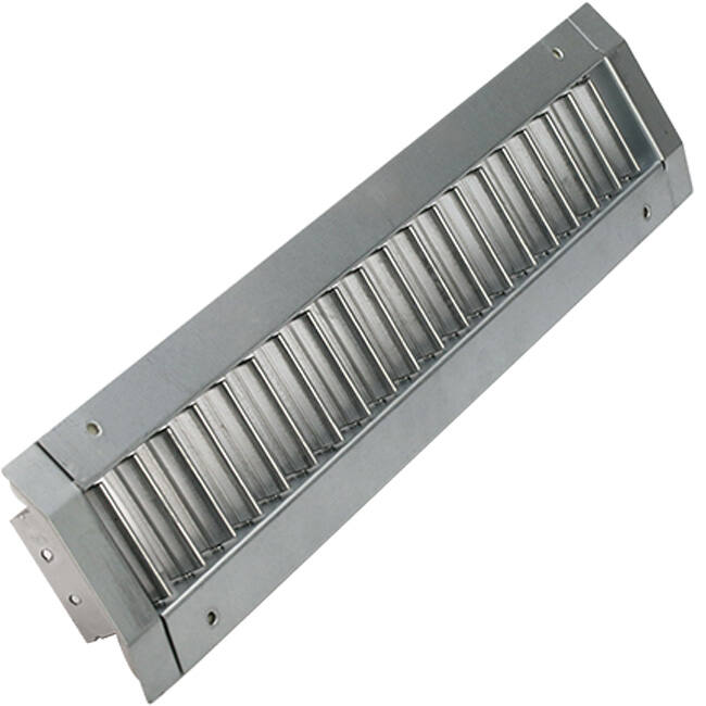 Kanaldiffusor enkelt justerbar 625x75 mm til kanal 160 til 400 mm - DGS-SB625x75