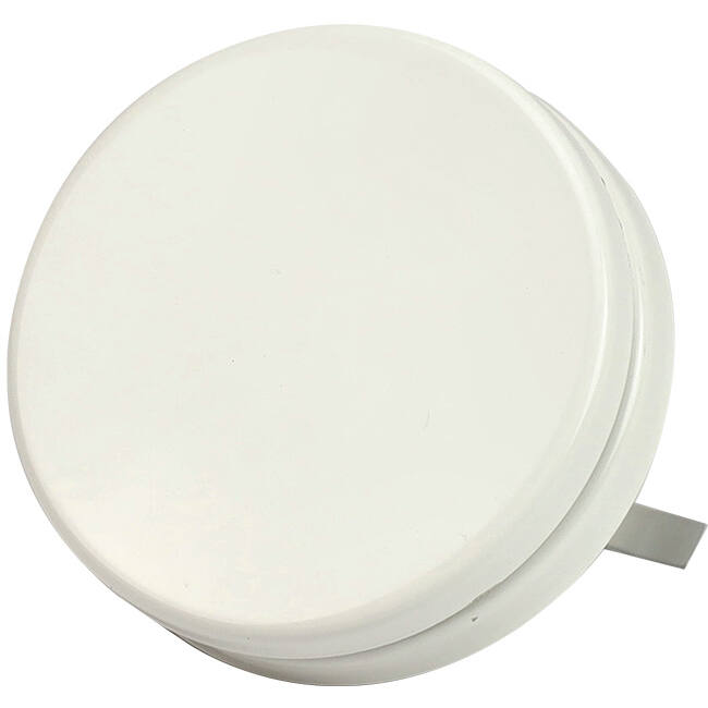 Ventilationsudblæsningsventil 80 mm med metalfjedre - SAV-C80 RAL9010