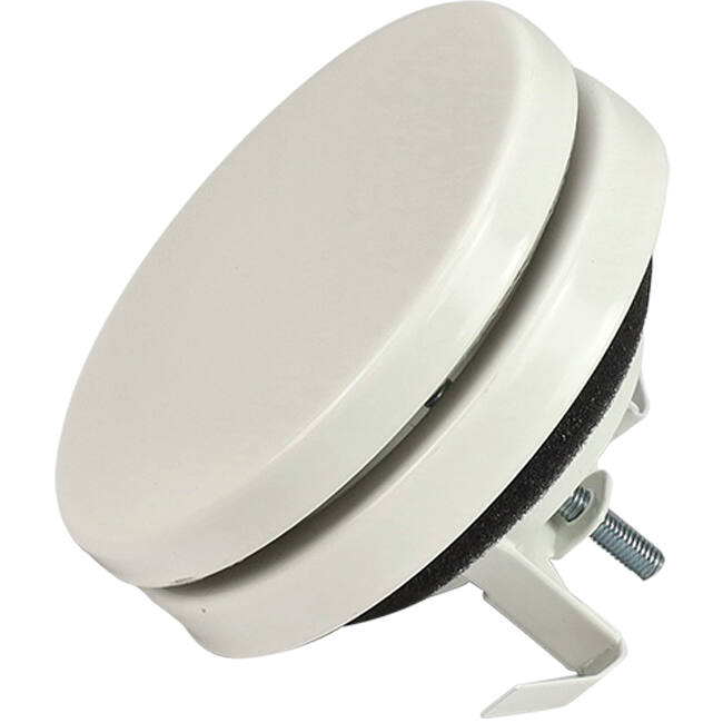 Ventilationsudblæsningsventil 80 mm med metalfjedre - SAV-C80 RAL9010
