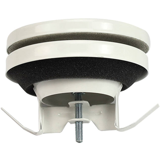 Ventilationsudblæsningsventil 80 mm med metalfjedre - SAV-C80 RAL9010