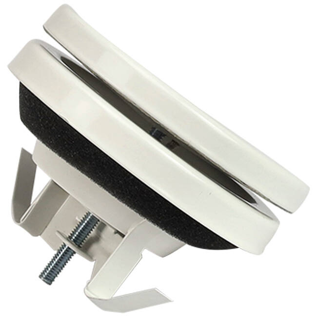 Ventilationsudblæsningsventil 80 mm med metalfjedre - SAV-C80 RAL9010