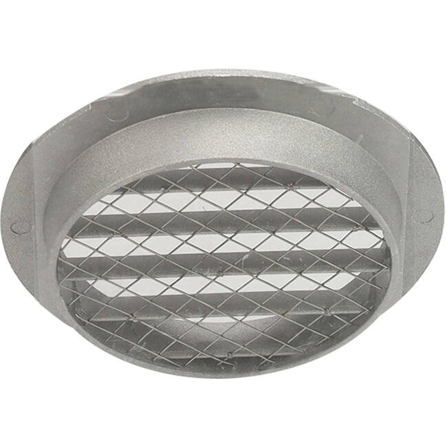 Vægdiffusor 160 mm udeluft aluminium - EL-A-RLP160