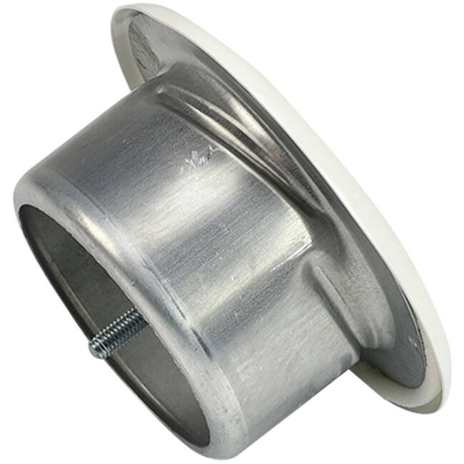 Ventilationsudblæsningsventil 200 mm metal - E-DVS200 RAL9010