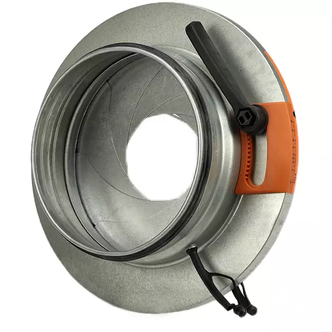 Irisklap 800 mm - Sendzimir-galvaniseret stål - IRIS800