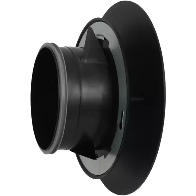 Imaginair RLV stor Ø 125 mm tilførsels- og udsugningsventil - monteringsfjedre - sort