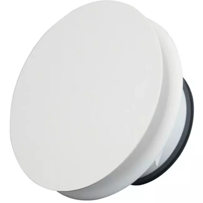 Imaginair RLV Ø 125 mm tilførsels- og udsugningsventil - monteringsfjedre - hvid
