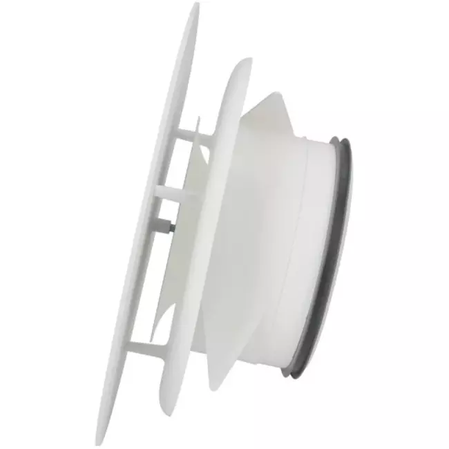 Imaginair RLV stor Ø 125 mm tilførsels- og udsugningsventil - monteringsfjedre - hvid