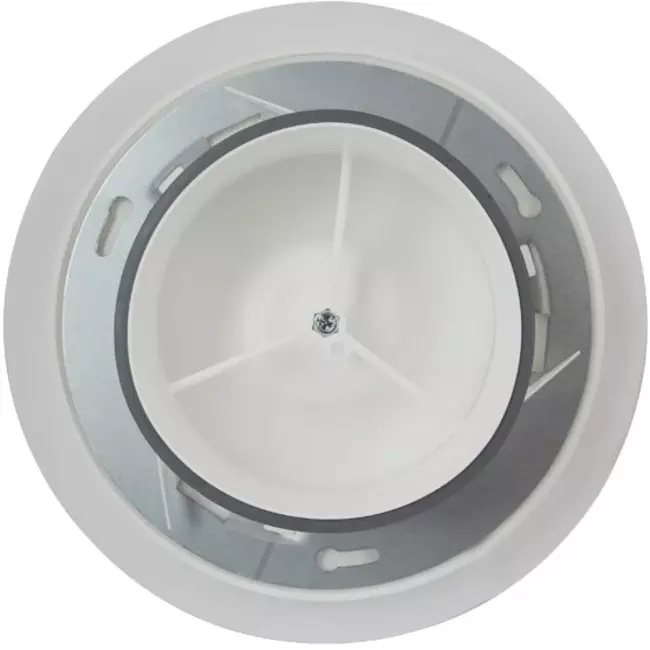 Imaginair RLV stor Ø 125 mm tilførsels- og udsugningsventil - monteringsfjedre - hvid
