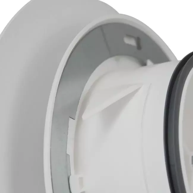 Imaginair RLV stor Ø 125 mm tilførsels- og udsugningsventil - monteringsfjedre - hvid