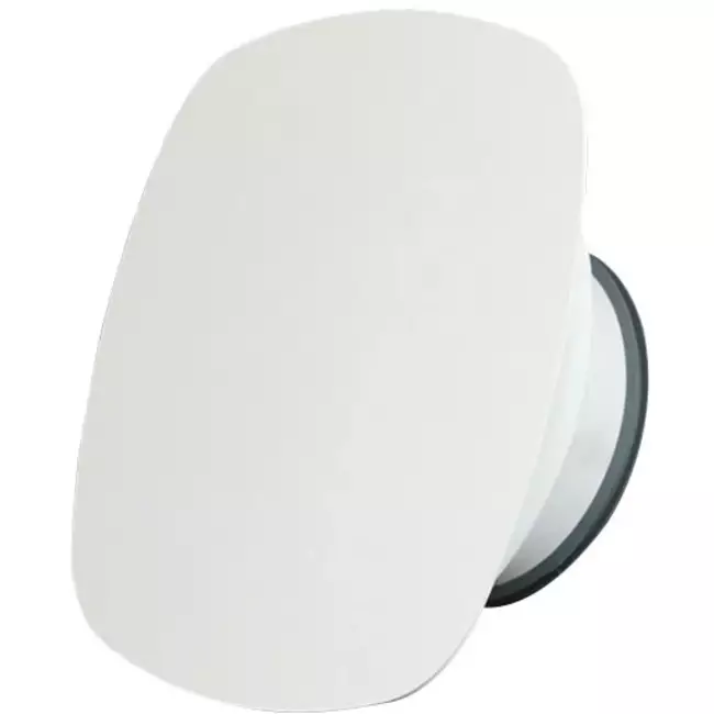 Imaginair RLV Ø 125 mm ventilationsventil - monteringsfjedre - hvid